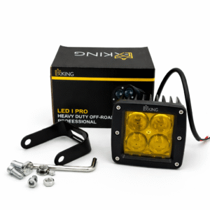 4D Spot Led Light 3Inch Yellow